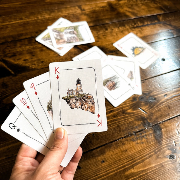 North Shore Playing Cards by SJ Nielsen – North and Shore