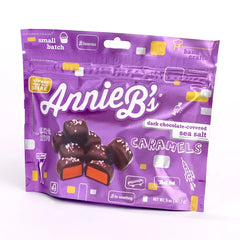 "Chocolate Covered Sea Salt Caramels" Puch Bag by Annie B's
