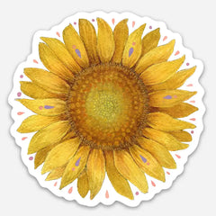 "S is for Sunflower" Sticker by Polanshek of the Hills