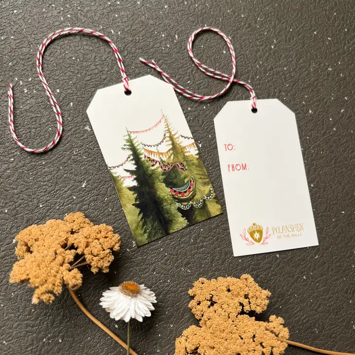Polanshek of the Hills - Forest Gift Tags