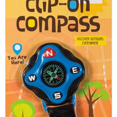 Outdoor Discovery Backyard Exploration Clip-On Compass by Toysmith