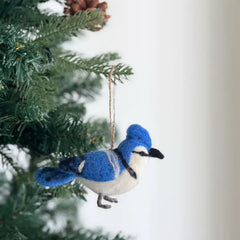 "Bird" Felt Ornaments by Ganapati