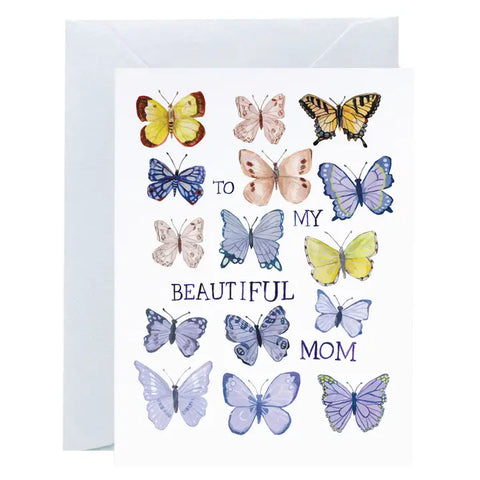 "Beautiful Mom" Mother's Day Card by Lana's Shop