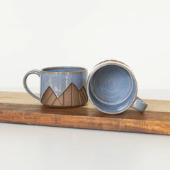 Mountain Mugs by Less is More Studios