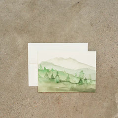 "Green Mountain" Card Pack by Lana's Shop