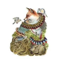 "Quilted Comrades" Print by Polanshek of the Hills