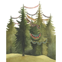 "In The Quilted Forest" Print by Polanshek of the Hills