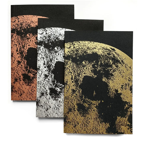 Metallic Gold Moon Journal - Little Lark