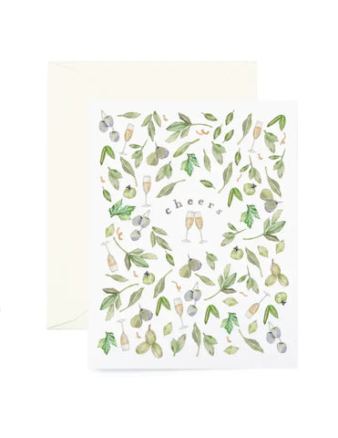 "Champagne Cheers" Card by Lana's Shop