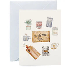 "Welcome Home" Card by Lana's Shop