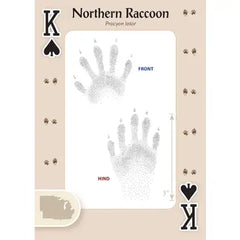 "Animal Tracks of the Midwest" Playing Cards by AdventureKEEN