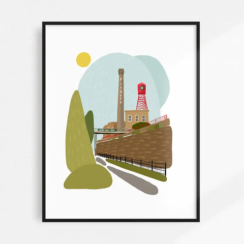 "Fitgers" Print by Karlie Joy