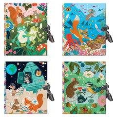 "Victoria Journals with Lock & Key" by Eeboo