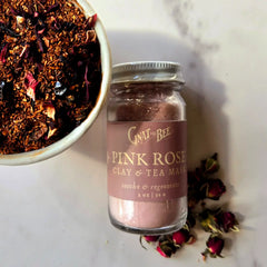 Pink Rose Clay & Tea Mask - Gnat and Bee