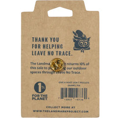 "Woodsy Owl Postage Stamp" Enamel Pin by The Landmark Project