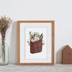 "Love Story" Print by Fox & Fables