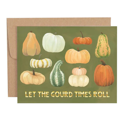 "Gourd Times" Card By 1Canoe2