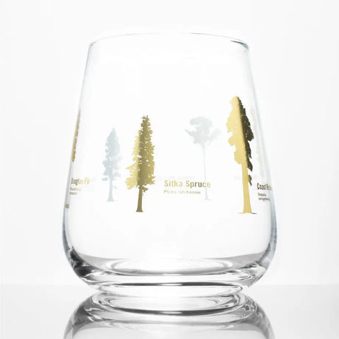 Forest Giants Wine Glass