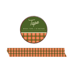 "Plaid in Monarch" Washi Tape by Ruff House Print Shop