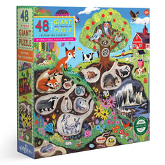 Within the Country 48pc Giant Puzzle By Eeboo