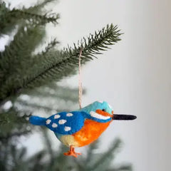 "Bird" Felt Ornaments by Ganapati