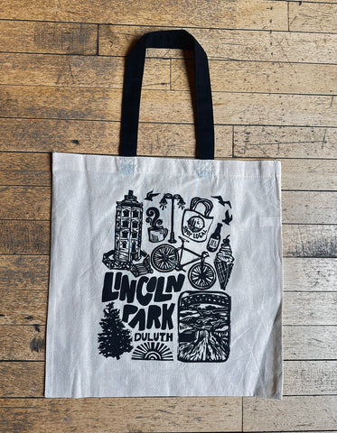 "Lincoln Park Craft District" Tote Bag by North & Shore