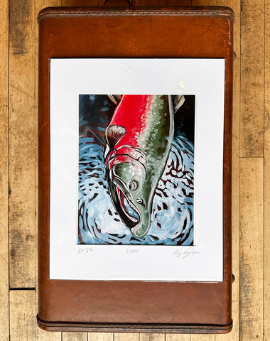 "Coho" Print by Kyle James Art