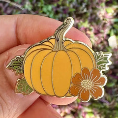 "Pumpkin" Enamel Pin by Plant Scouts