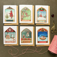 "Holiday Greetings Set" Card Pack by Polanshek of The Hills