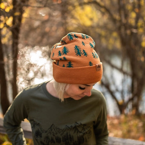 "Pine Tree" Adult Beanie by The Montana Scene