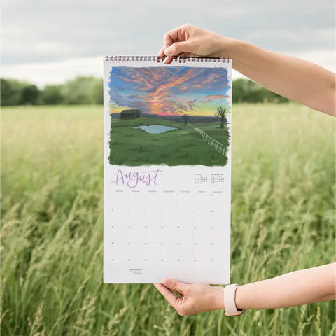 2024 Land & Sky Calendar by 1 Canoe2