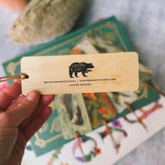 Wood "Bird"Bookmark by Canyon & Cove