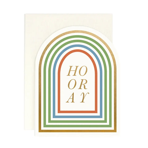 "Hooray" Card by Amy Heitman