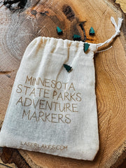 Minnesota State Park Map by Laser Lakes