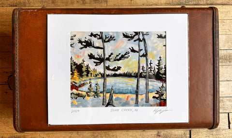 "Bear Creek, AK" Print by Kyle James Art