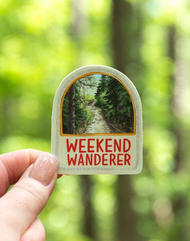 Weekend Wanderer Sticker by 1 Canoe 2