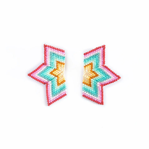 Half Star Earrings by Mayana