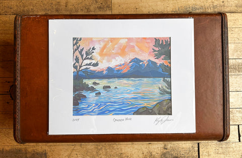 "Golden Hour" Print by Kyle James Art