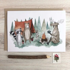 "Gathering Friends" Card by Canyon and Cove