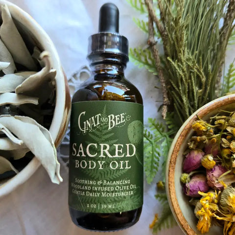 Sacred Body Oil by Gnat and Bee