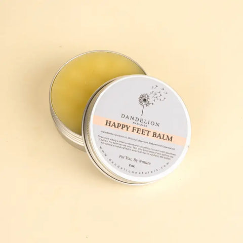 "Happy Feet Balm" Foot Salve by Dandelion Naturals