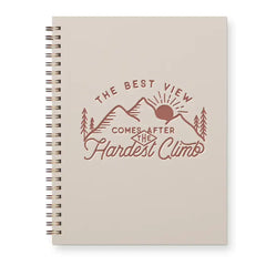 "The Best View" Spiral Lined Notebook by Ruff House
