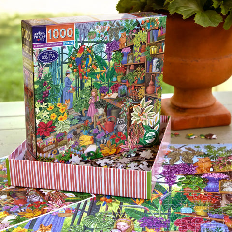 "Alchemist's Greenhouse" 1000pc Puzzle by Eeboo