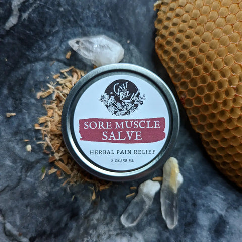 Sore Muscle Salve by Gnat & Bee