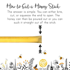 10 Pack of Wildflower Honey Sticks - Sister Bees