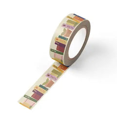 "Book Shelf Reading" Washi Tape by Ruff House Print Shop
