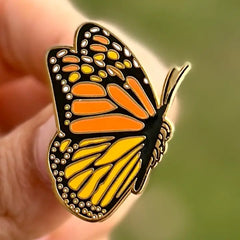 "Monarch Butterfly" Enamel Pin by Plant Scouts