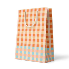 "Camp Check" Gift Bag by Amy Heitman