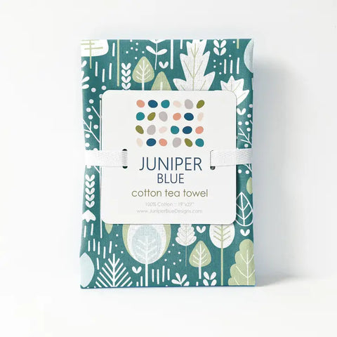 Juniper Blue - Tea Towel: Briar Dusk