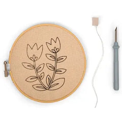 'Tulip' Punch Needle Kit by Huckleberry by Kikkerland